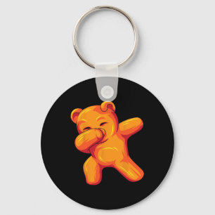 Llavero Gracioso Oso De Gummy Danzando Oso De Gummy Nacido