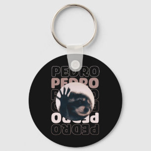 Llavero Gracioso Pedro Viral Dancing Raccoon Meme Pedro