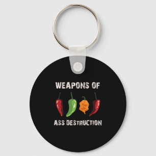 Llavero Gracioso Pepper Chili Head Spicy Hot Foods