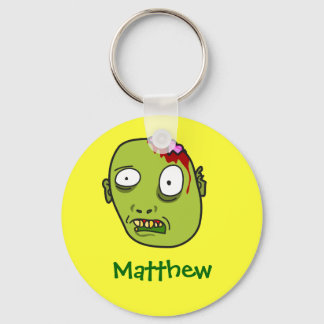 Llavero Gracioso Personalizado Zombie Face Personalizado N