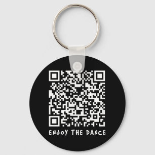 Llavero Gracioso Qr Trump Bailando código interactivo _1