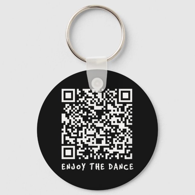 Llavero Gracioso Qr Trump Bailando código interactivo _1 (Anverso)