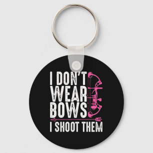 Llavero Gracioso Regalo De Arquetería Para Mujeres Cazador