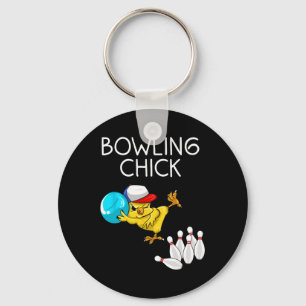 Llavero Gracioso Regalo de boliche para mujeres Cute Bowli
