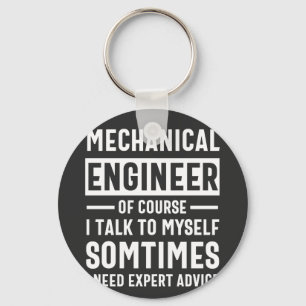 Llavero Gracioso regalo de ingeniero mecánico