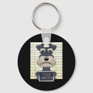 Llavero Gracioso Schnauzer Mom I Miniatura Schnauze