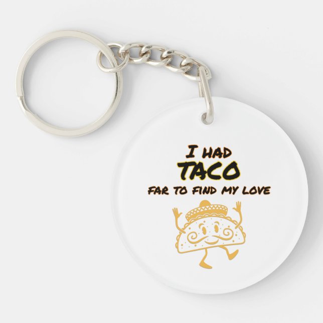 Llavero Gracioso Taco (Frente)