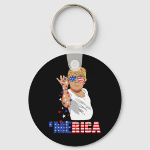 Llavero Gracioso Trump Salt Merica Libertad 4 De Julio Reg