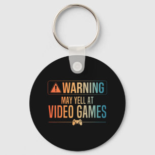 Llavero Gracioso Video Game Art Para Hombres Gaming Nerd P