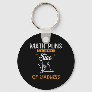 Llavero Graciosos Cálculos Los Puns De Matemáticas Son El 