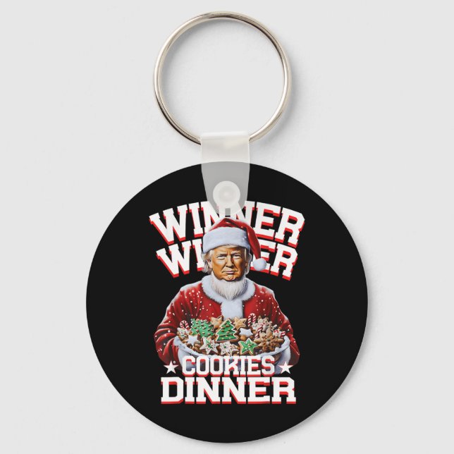 Llavero Graciosos ganadores de Navidades de Santa Trump (Anverso)