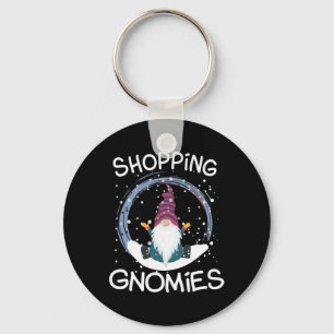 Llavero Graciosos Gnomes Compradores Navidades de disfrace