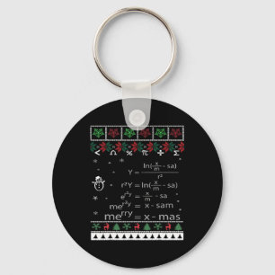 Llavero Graciosos Math Teachers Navidades De Feliz Navidad