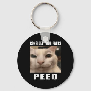 Llavero Graciosos Memes De Gato Silly Para Los Diseños De 