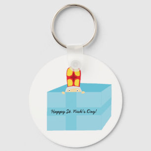 Llavero Graciosos niños adorables Art St Nicholas Sinterkl