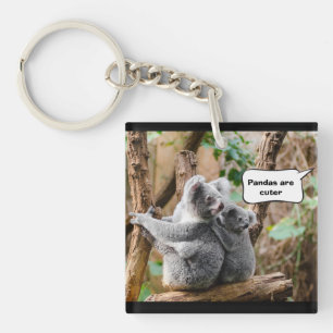 Llavero Graciosos Pandas o Koalas - ¿Cuáles son más atract