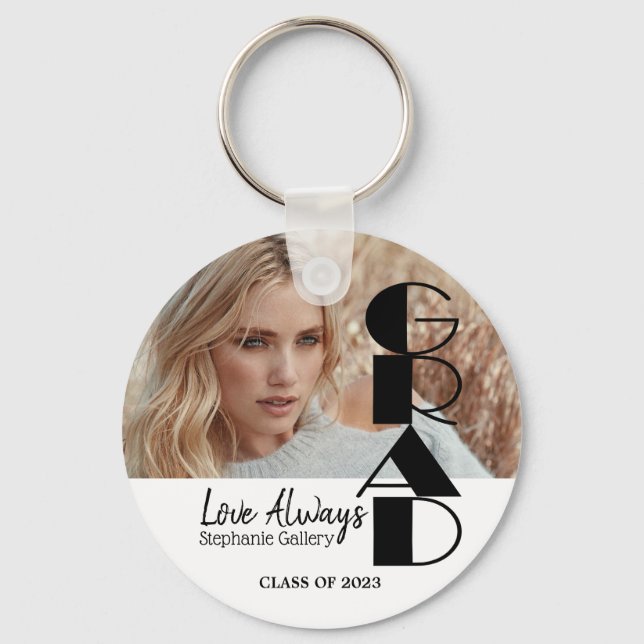 Llavero Grad - Clase de 20XX - Foto DIY (Anverso)