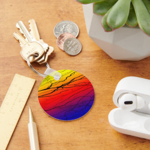 Llavero Gradiente abstracto