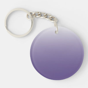 Llavero Gradiente de dos tonos oscuro Ultra violeta