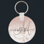 Llavero Gradiente de mármol blanco Rosa dorado glamuroso P<br><div class="desc">Este elegante diseño es perfecto para la moderna y elegante moda. En el fondo de un fondo de piedra de mármol rosa y blanco, se ha imprimido un gradiente oscuro purpurina de color rosa falso. Es glamuroso, moda, lujoso, moderno y elegante. ***NOTA DE DISEÑO IMPORTANTE: Para cualquier solicitud de diseño...</div>