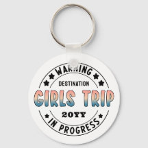 Gradiente Divertido de Viaje de Chicas Personaliza