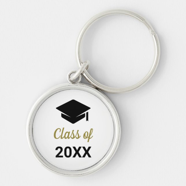 Llavero Grado De Congratos De Cualquier Año De Graduación (Frente)