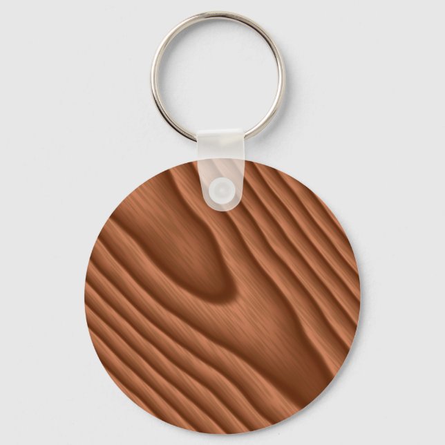 Llavero Grado de madera marrón texturizado (Anverso)