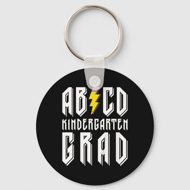 Llavero Grado Infantil Abcd Kindergarten Grad 2025 (Anverso)