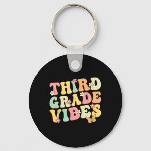 Llavero Grado Vibes Hello Equipo de tercer grado Profesor 