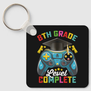 Llavero Graduación Completa de 8º Grado Juegos Jugador