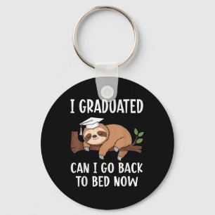 Llavero Graduación Cool Me Gradué ¿Puedo Volver a la Cama 
