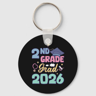 Llavero Graduación de 2do Grado 2026 Orgulloso Graduado Se