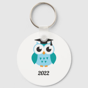Llavero Graduación de búho con inteligencia suave 2022