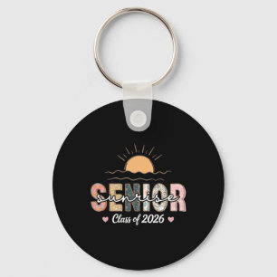 Llavero Graduación de los Seniors de Cl Sunrise Retro Seni