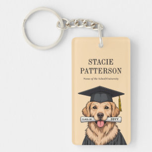 Llavero Graduación de personalizado Perro recuperador de o