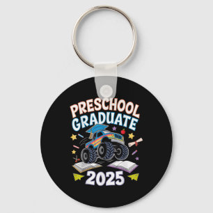 Llavero Graduación de Preescolar 2025 Camión Monstruo Grad
