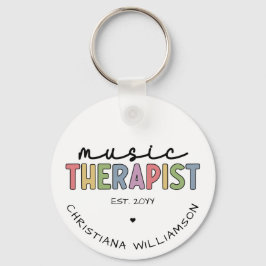 Llavero Graduación de Terapia Música Terapia Música person