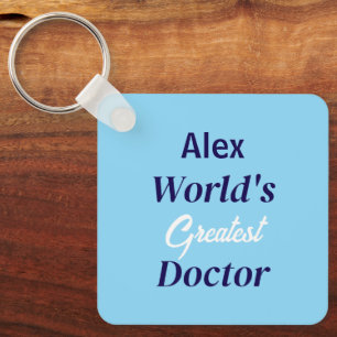 Llavero Graduación El Mejor Médico Personalizado