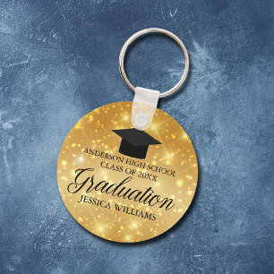 Llavero Graduación Nombre escolar del Personalizado de Mod
