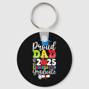 Llavero Graduación Orgullosa Papá De La Cl De 2025 Kinderg