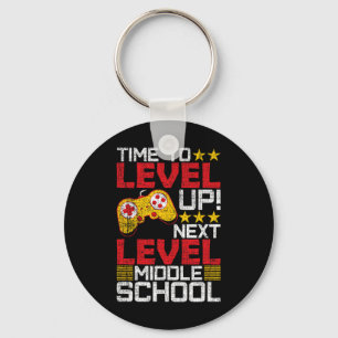 Llavero Graduación para videojugador de secundaria de nive