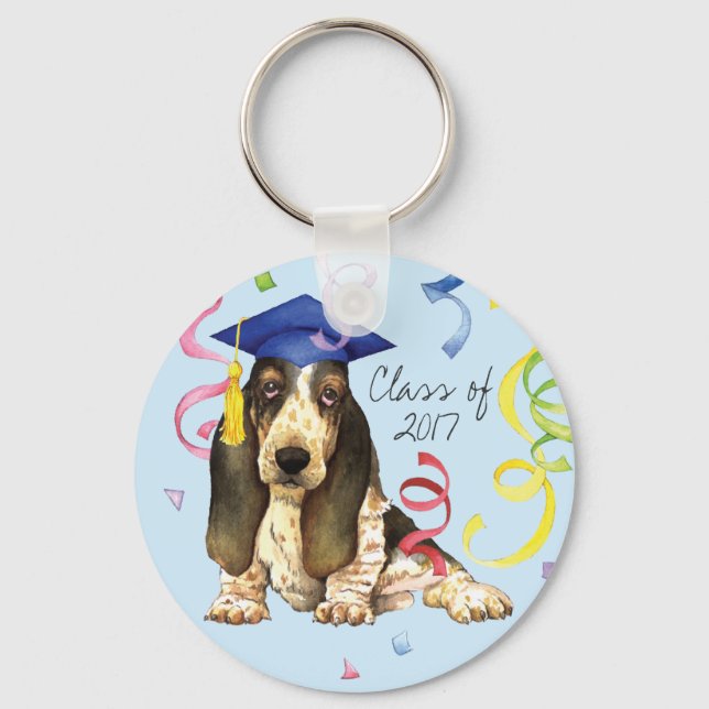 Llavero Graduado Basset (Anverso)