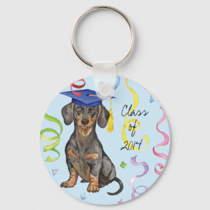 Llavero Graduado del Dachshund