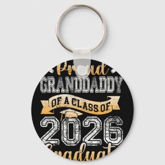 Llavero Graduado Orgulloso Abuelo De Un Graduado De Cl 202