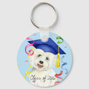 Llavero Graduado Westie