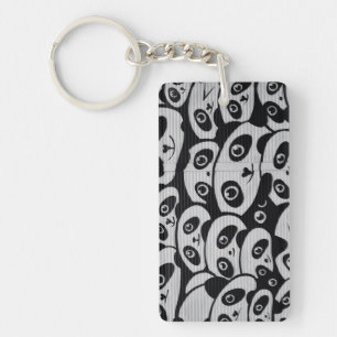 Llavero Graffiti Art Panda Bears