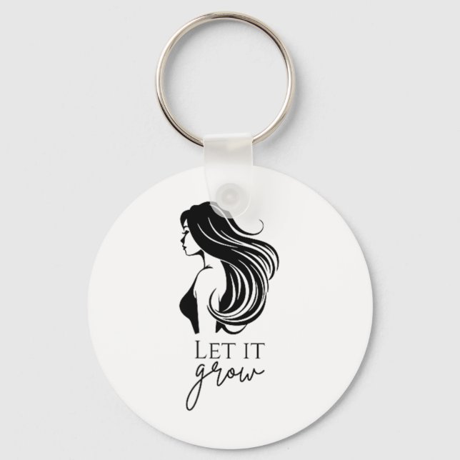 Llavero Gráfica de crecimiento de comprobación de longitud (Anverso)