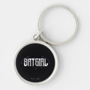 Llavero Gráfica de nombre de alta tecnología de Batgirl