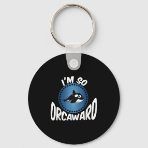 Llavero Gráfica de Orca Amantes - Cita de ballena asesina