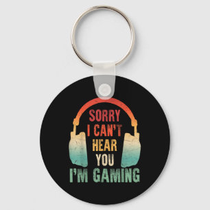 Llavero Gráfica divertida camiseta de gamer para adolescen
